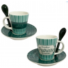 Set Café c/Colher Padrinho Amigo