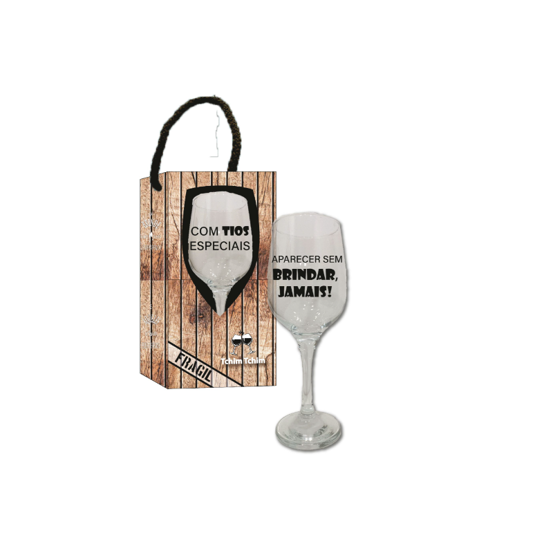 Copo Vinho - Tio