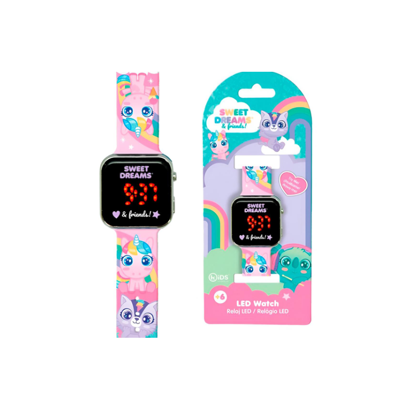 Relógio Led Watch Unicórnio Sweet