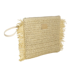 Bolsa de Praia Camomilla Franjas Natural