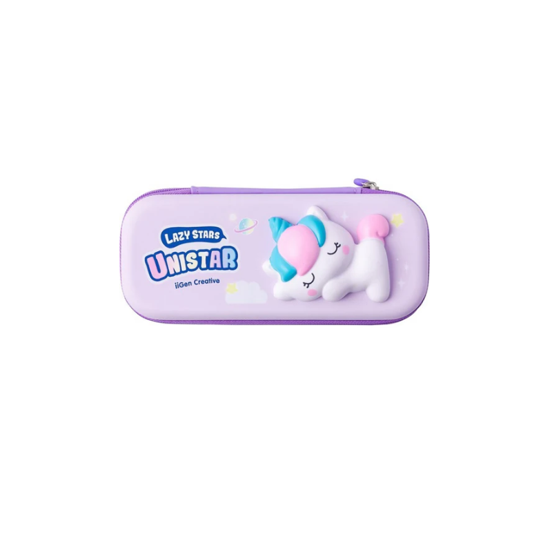 Estojo Squishy Lazy Stars Unistar