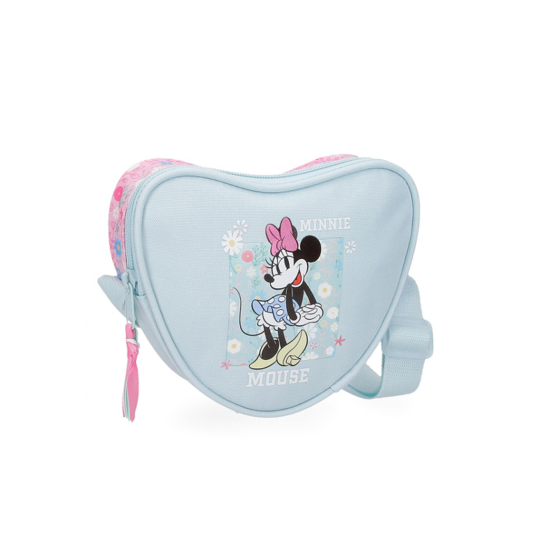 Mala de ombro coração Minnie Happy