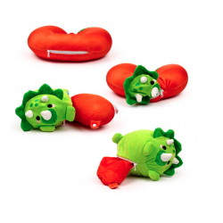Almofada de viagem e brinquedo 2 em 1 Swapseazzz Adoramals Dinossauro