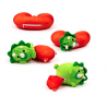 Almofada de viagem e brinquedo 2 em 1 Swapseazzz Adoramals Dinossauro
