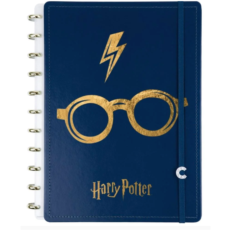 Caderno Inteligente A5 HARRY Potter Azul 80 Folhas