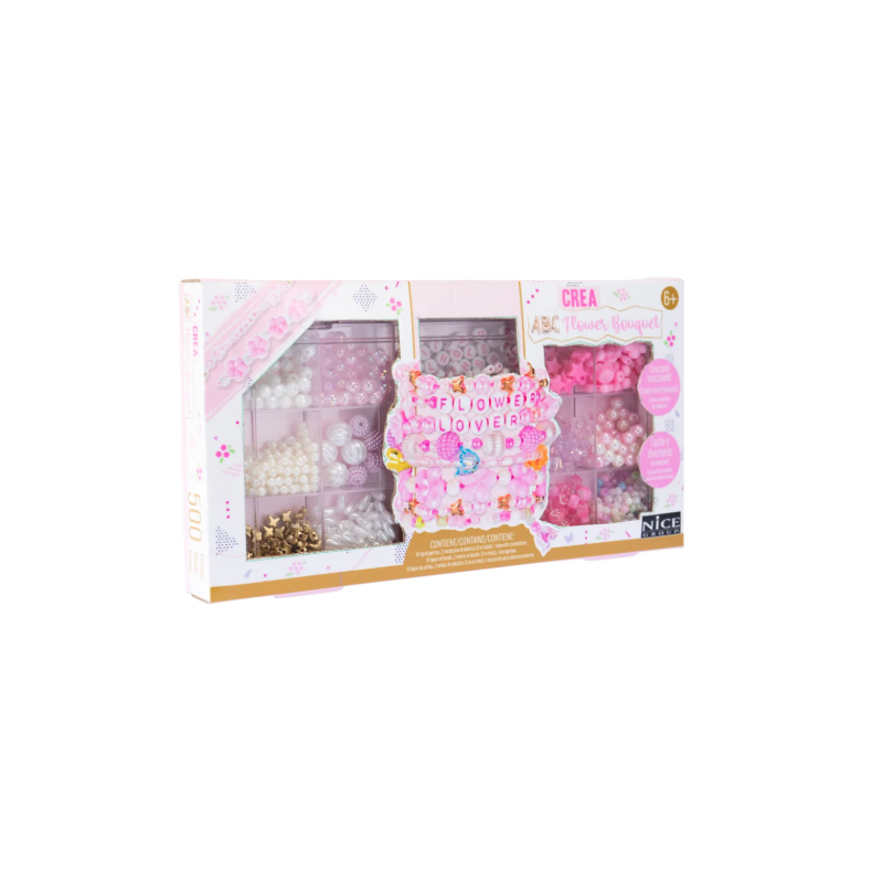 Kit Pulseiras c/letras Flower Bouquet