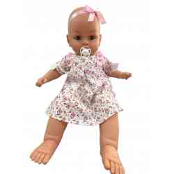 Boneco Careca Risitas c/chupeta sons 65cm