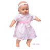 Boneco Careca Risitas c/chupeta sons 65cm