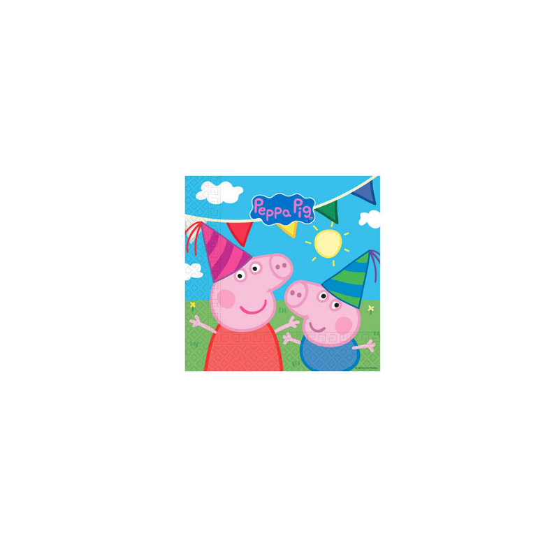 Guardanapos Festa Peppa Pig