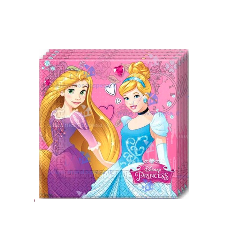 Guardanapos Papel Princesas Disney