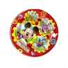 Pratos Festa Mickey 20cm