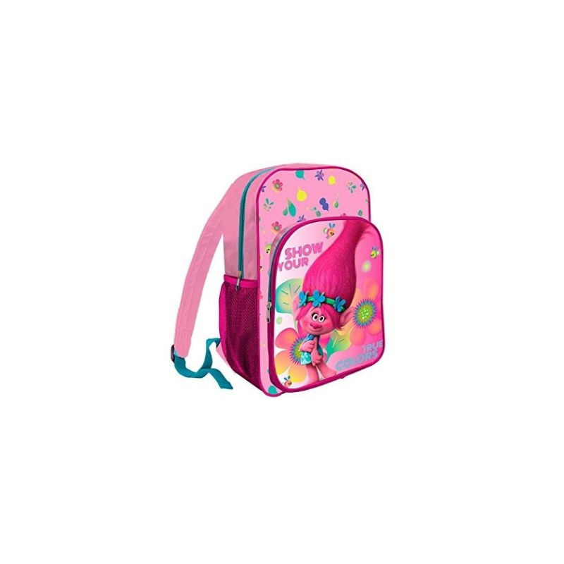 Mochila escolar Poppy dos Troll Trolls