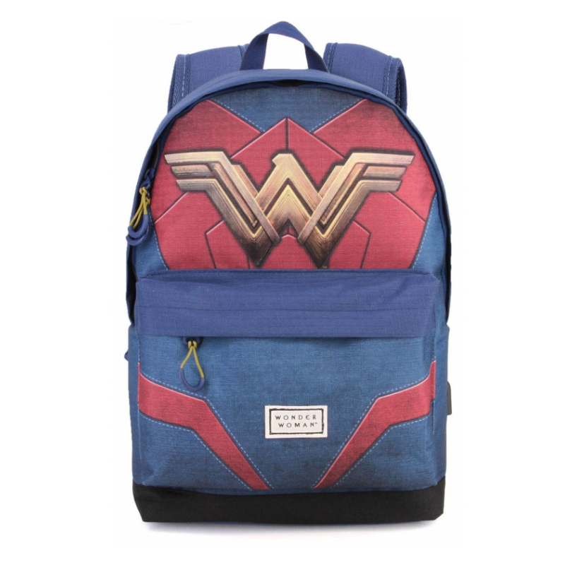Mochila Escolar Wonder Woman Logo