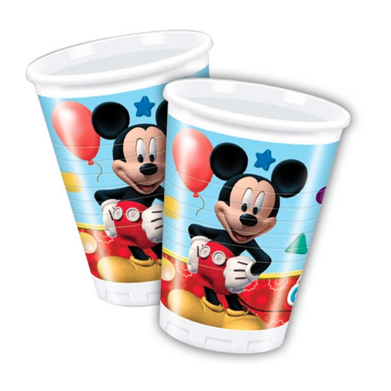 Copos Festa Mickey Mouse brincalhão