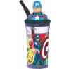 Garrafa 3D Capitão América 360ml