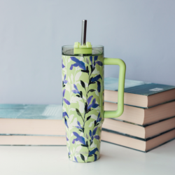 Copo Tumbler floral 950ML Quokka