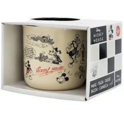 Caneca de cerâmica Vintage Mickey Mouse 400ml