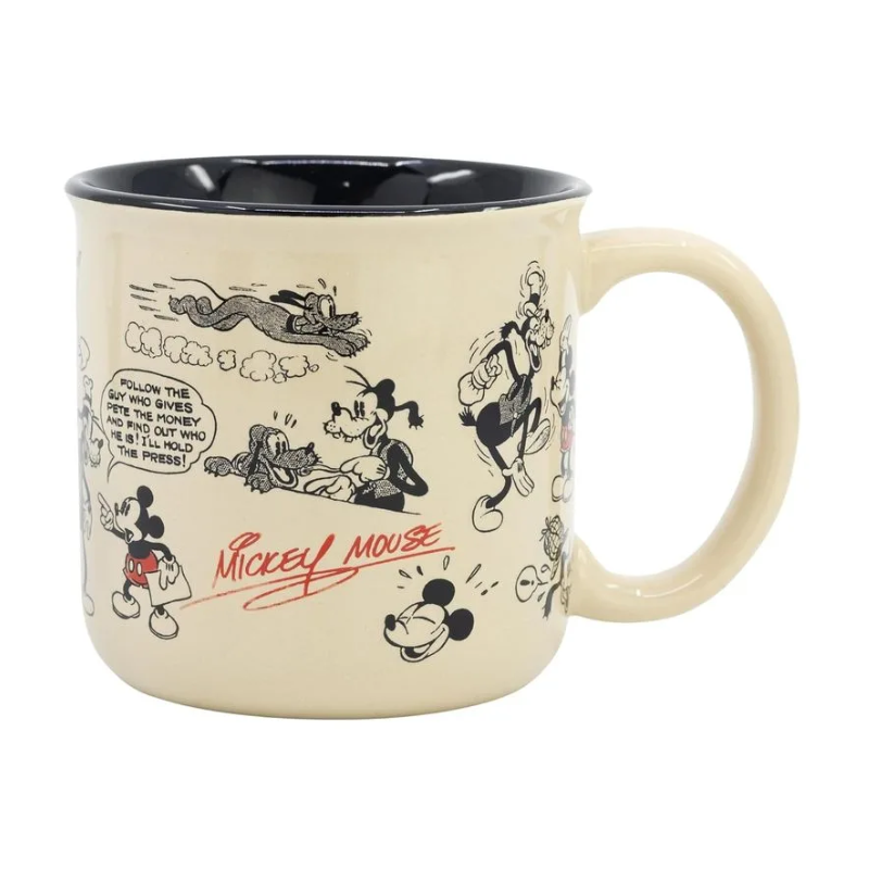 Caneca de cerâmica Vintage Mickey Mouse 400ml