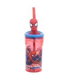 Garrafa 3D Spiderman 360ml