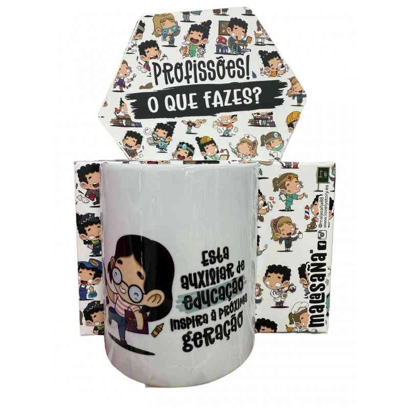 Caneca Profissões Auxiliar