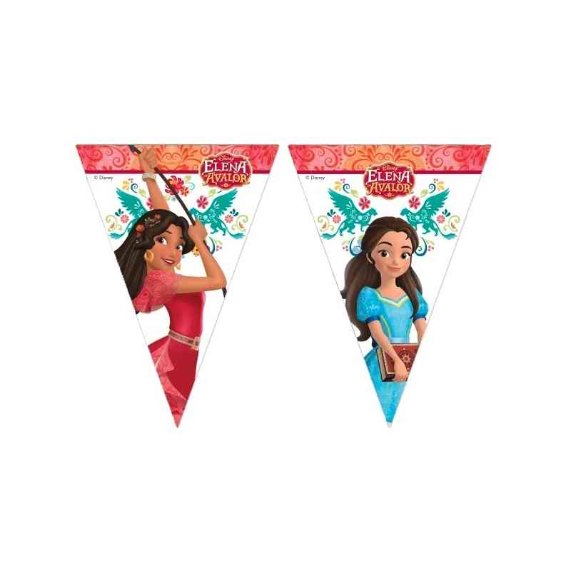 Bandeirolas de Festa Elena Avalor