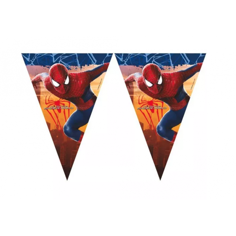 Bandeirolas de Festa Spiderman