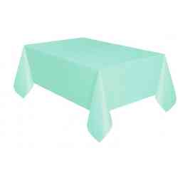 Toalha de mesa retangular plástico 137x274