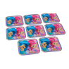 Pratos de papel Festa Shimmer & Shine Partyware  23 cm