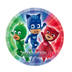 Pratos de papel Festa PJ...