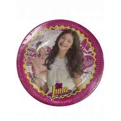 Pratos de Papel 23cm- Festa...