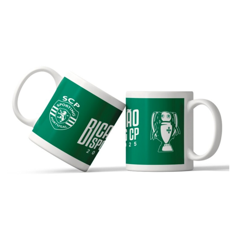 Caneca Verde Bicampeão SCP