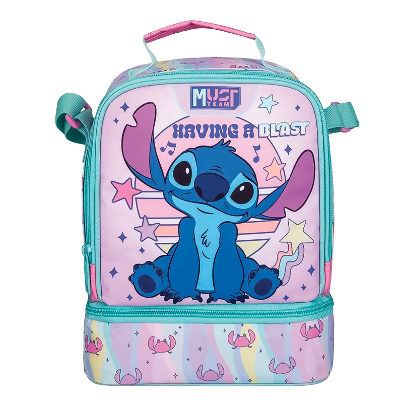 Lancheira Térmica Stitch Have a Blast Must Team