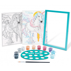 Pintar com Números As Company com Tela Unicórnio