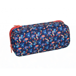 Estojo oval duplo Lilo & Stitch No Bad Days