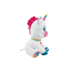 Peluche Clementoni Baby Unicornio Fofinho Falante