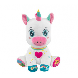Peluche Clementoni Baby Unicornio Fofinho Falante