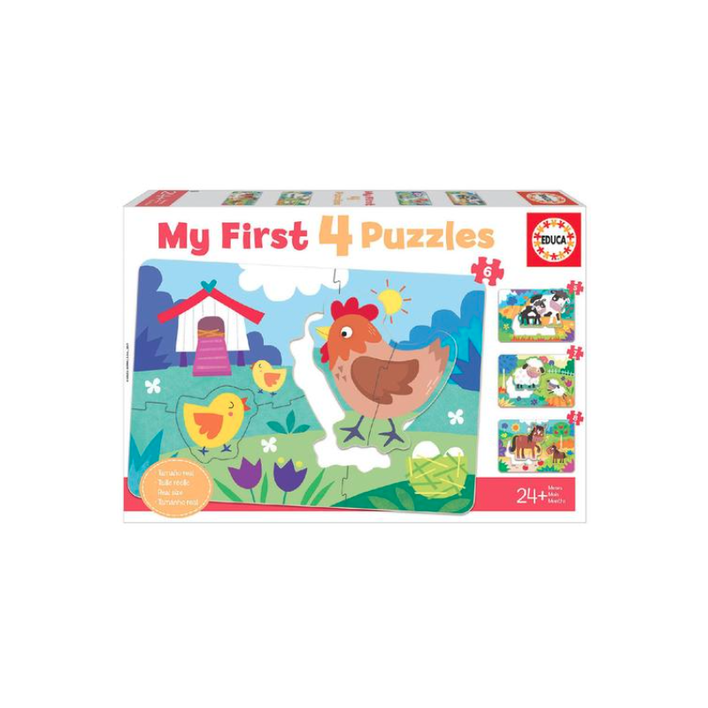 Puzzle EDUCA My First Puzzles Animais da Quinta
