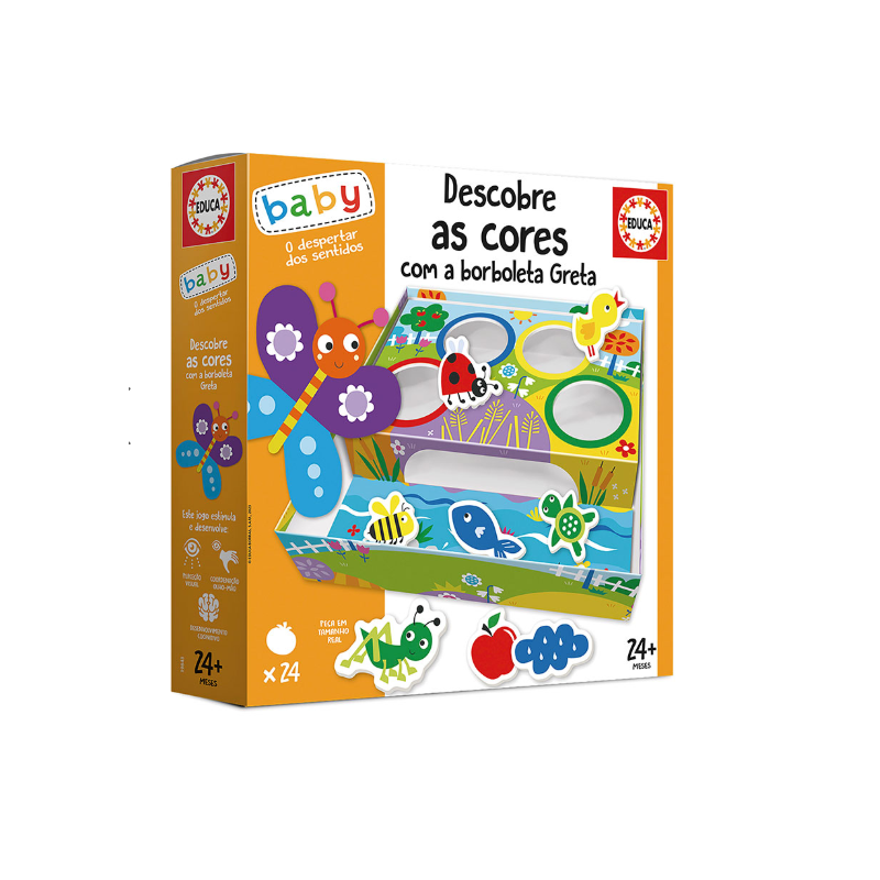 Descobre as cores com a borboleta Greta - Educa