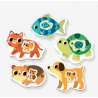 Baby Puzzle Animais Domésticos Educa