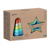Pirâmide Estrelinha 14 Pcs Bio Plástico Giros