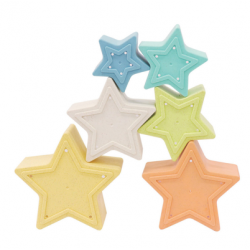 Pirâmide Estrelinha 14 Pcs Bio Plástico Giros