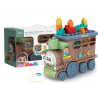 Comboio ABC Multiatividades de Arraste 19 pcs 2 em 1