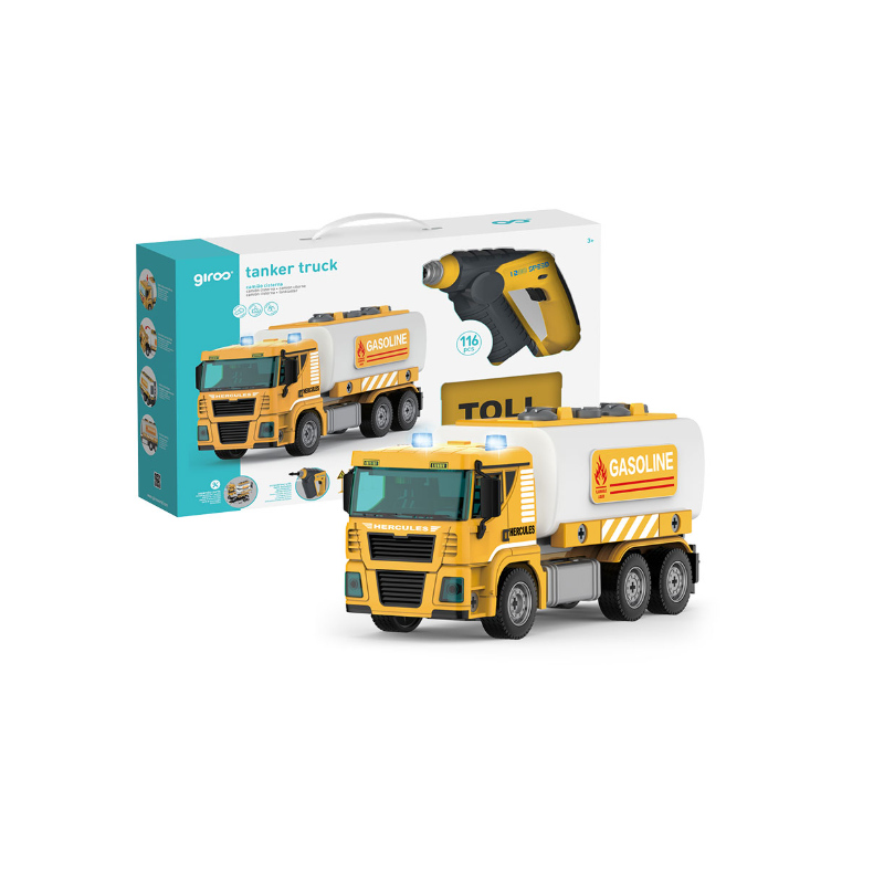 Camião Combustível L&S 116 pcs Giros DIY
