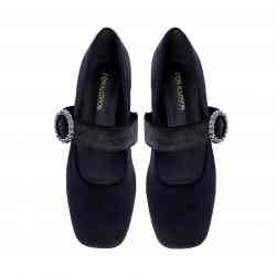 Mary Janes pretas Don Algodon