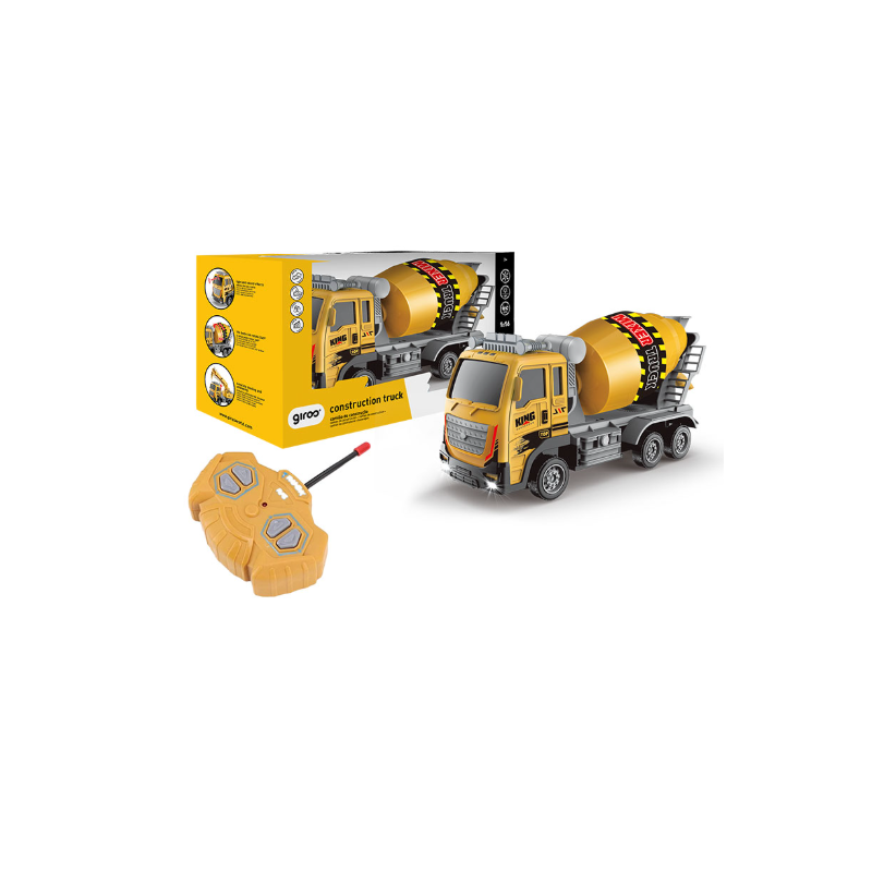 Camião Betoneira 1:16 R/C 6 Funções e Luzes