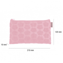 Estojo Plano Toalha Rosa MQ