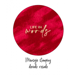 Notebook A5 de Veludo Vermelho Highland Days
