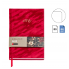 Notebook A5 de Veludo Vermelho Highland Days
