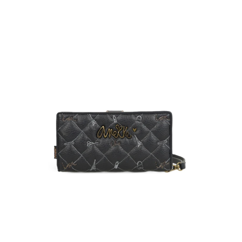 Carteira grande Boutique RFID Anekke Mademoiselle