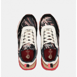 Tenis Urban Vermelho e Preto Anekke